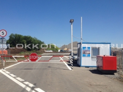 Контрольно-пропускной пункт (КПП) для строй объекта Аэропорт Южный в Каневской